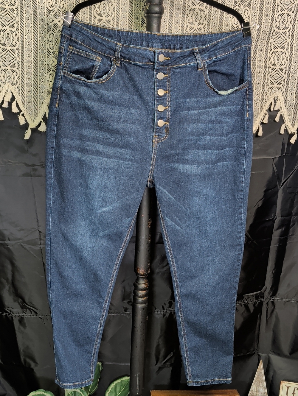 Shein 2xl Curve Denim Jeans Skinny Ladies
